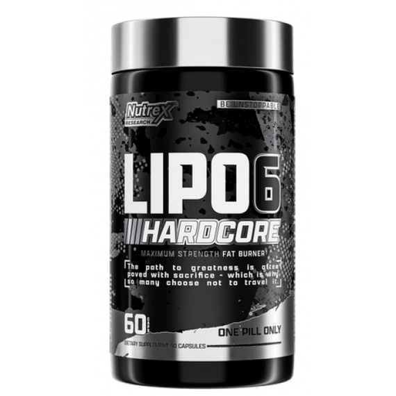 Lipo-6 Hardcore ➤ 60 капсул (60 порцій)