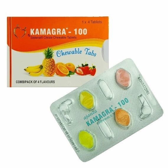 Дженерік віагри Kamagra Chewable Soft 100 мг - препарат для ерекції