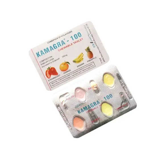 Дженерік віагри Kamagra Chewable Soft 100 мг - препарат для ерекції, фото 3