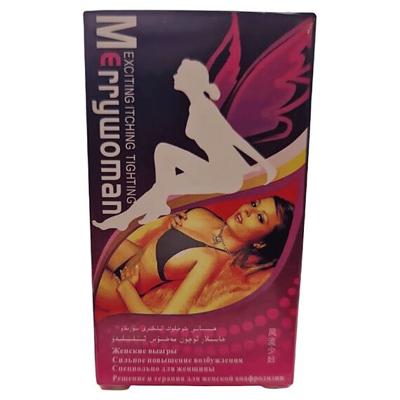 Merry Woman (Мері Вуман) - жіночий збудник ➤ 9 флаконів, Фасовка: 9 флаконів, фото 2