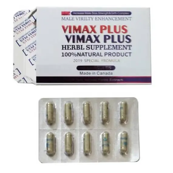 Vimax Plus - натуральний засіб для потенції ➤ 10 капсул, фото 2