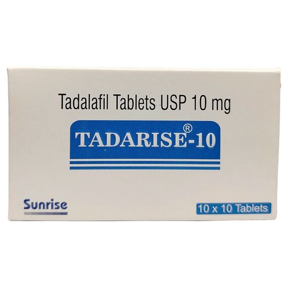 Tadarise 10 мг - для еректильної дисфункції ➤ Сіаліс (Тадалафіл) ➤ 10 пігулок, Дозування: 10 мг, фото 2