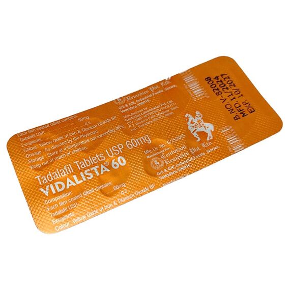 Vidalista 60 мг - для еректильної дисфункції ➤ Сіаліс (Тадалафіл) ➤ 10 пігулок, Дозування: 60 мг, фото 5 Vidalista 60 мг - для еректильної дисфункції ➤ Сіаліс (Тадалафіл) ➤ 10 пігулок, Дозування: 60 мг, фото 5
