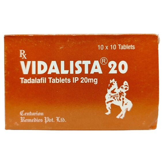 Vidalista 20 мг - для еректильної дисфункції ➤ Сіаліс (Тадалафіл), Дозування: 20 мг, фото 2