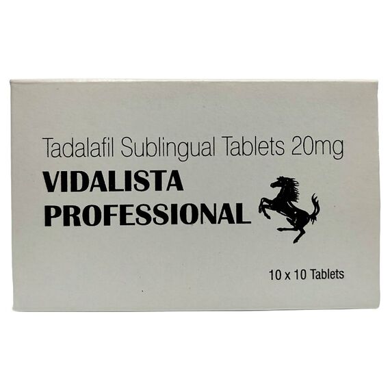 Vidalista Professional 20 мг - для посилення потенції та ерекції ➤ Сіаліс (Тадалафіл) ➤ 10 пігулок, Фасовка: 10 пігулок, фото 2