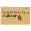Vilitra 20 мг - для еректильної дисфункції (Варденафіл) ➤ 10 пігулок, Дозування: 20 мг, фото 2