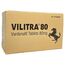 Vilitra 80 мг - для еректильної дисфункції (Варденафіл) ➤ 10 пігулок, Дозування: 80 мг