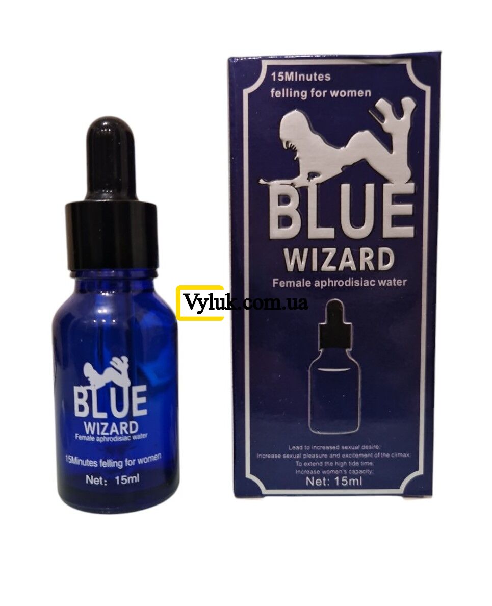 ᐉ Blue Wizard (Блу Візард) - жіночий збудник • Ціна 599грн за 30 мл